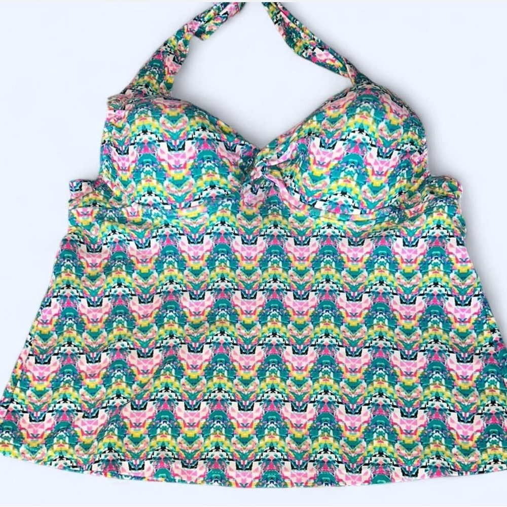 Catalina Multicolor Bikini Top